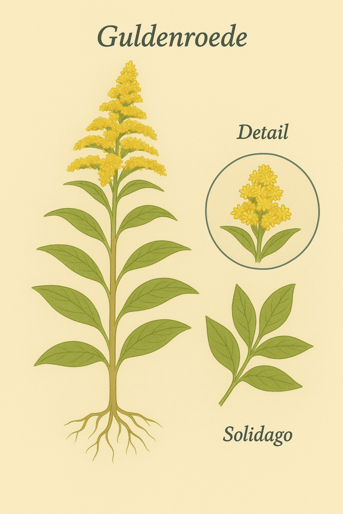 Guldenroede illustratie