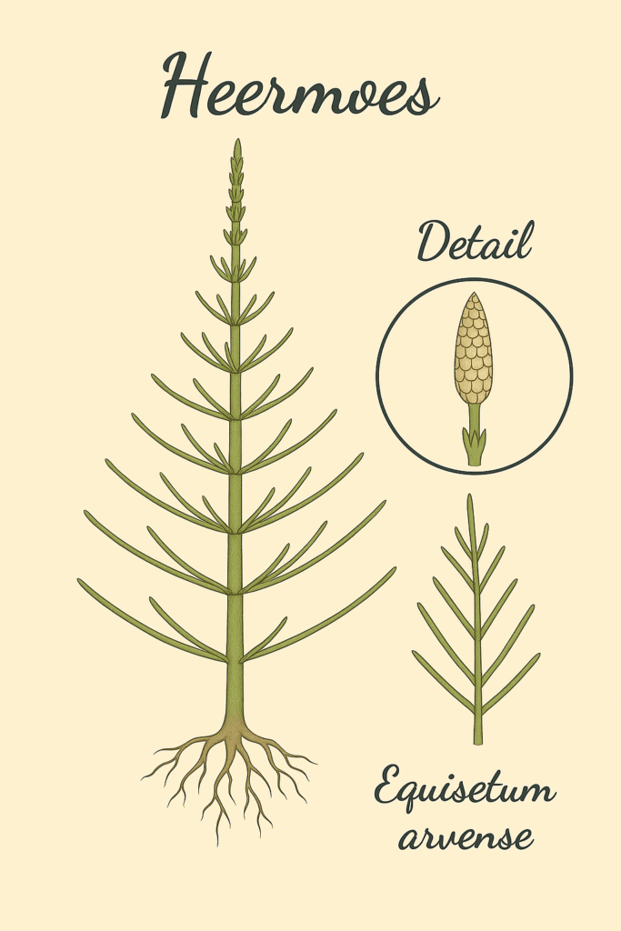 Heermoes illustratie