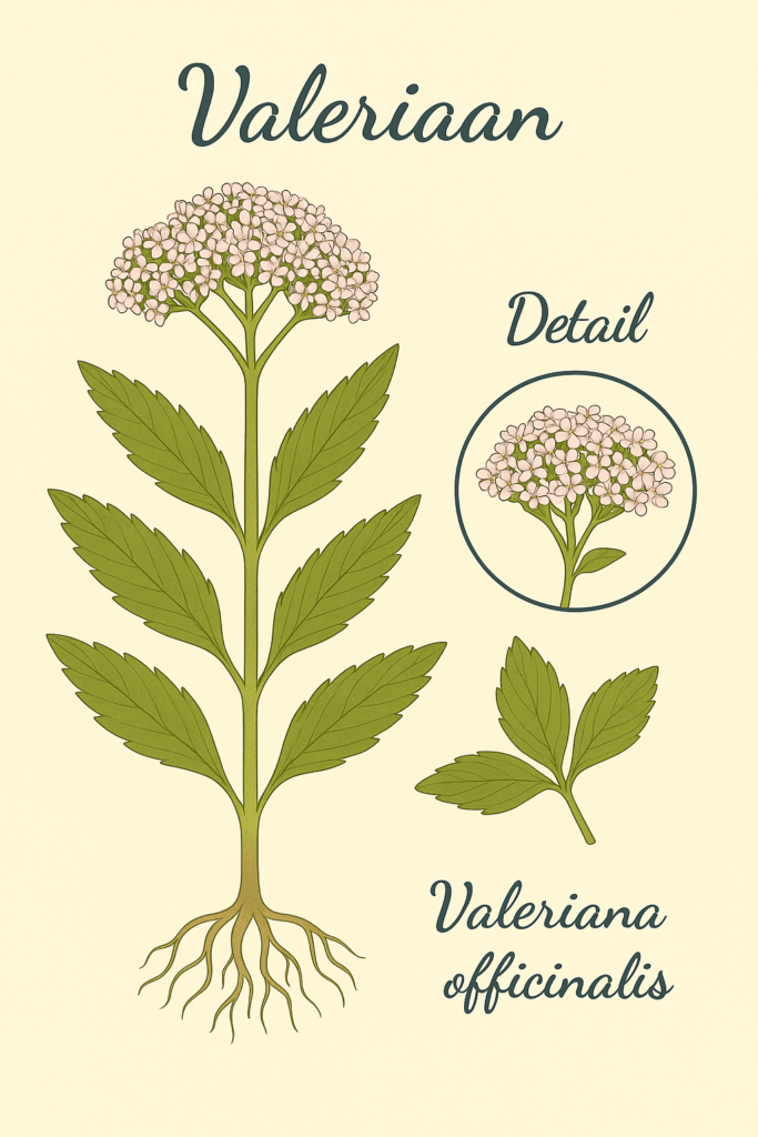 Valeriaan illustratie